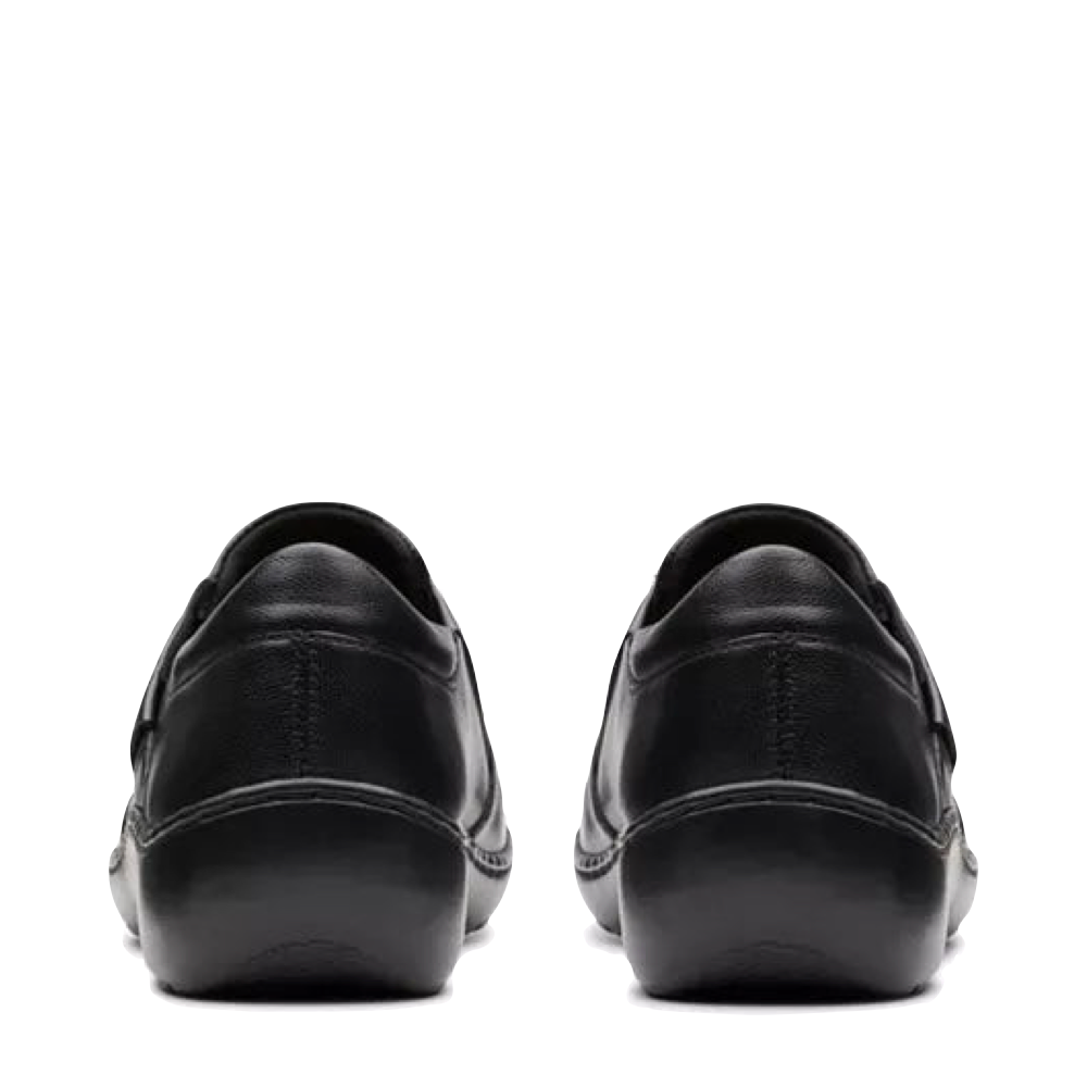 Back view of Clarks Cora Aubrie Slip On Shoe for women.