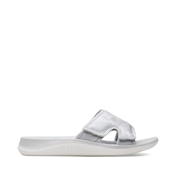 Clarks Women's Glide Bay Slide Sandal (Metallic)