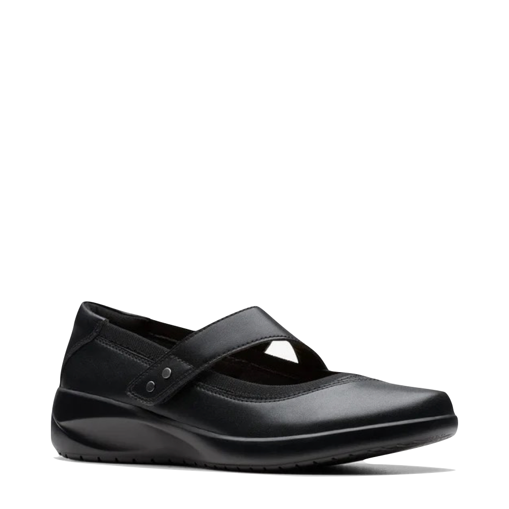 Mudguard and Toe view of Clarks Kaetlyn Jane Mary Jane for women.