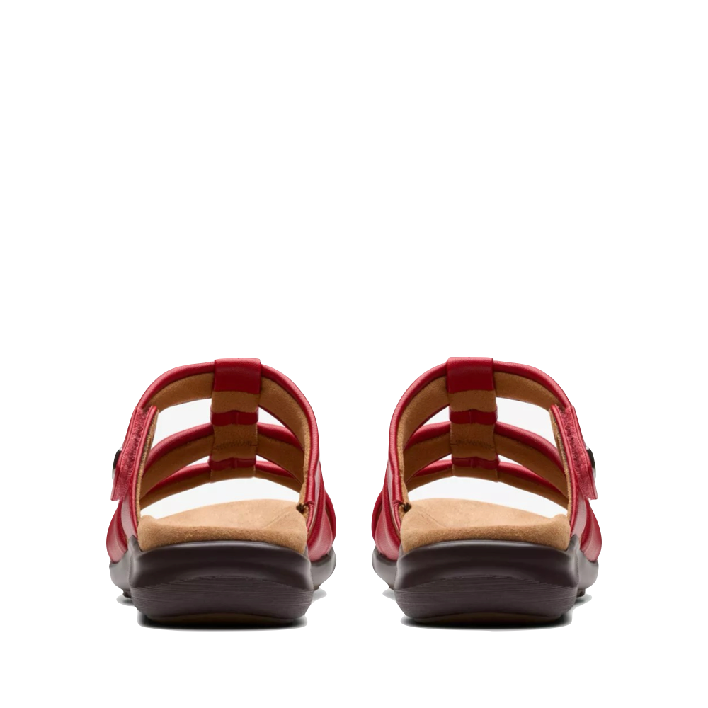 Back view of Clarks Kitly Slide Sandal for women.