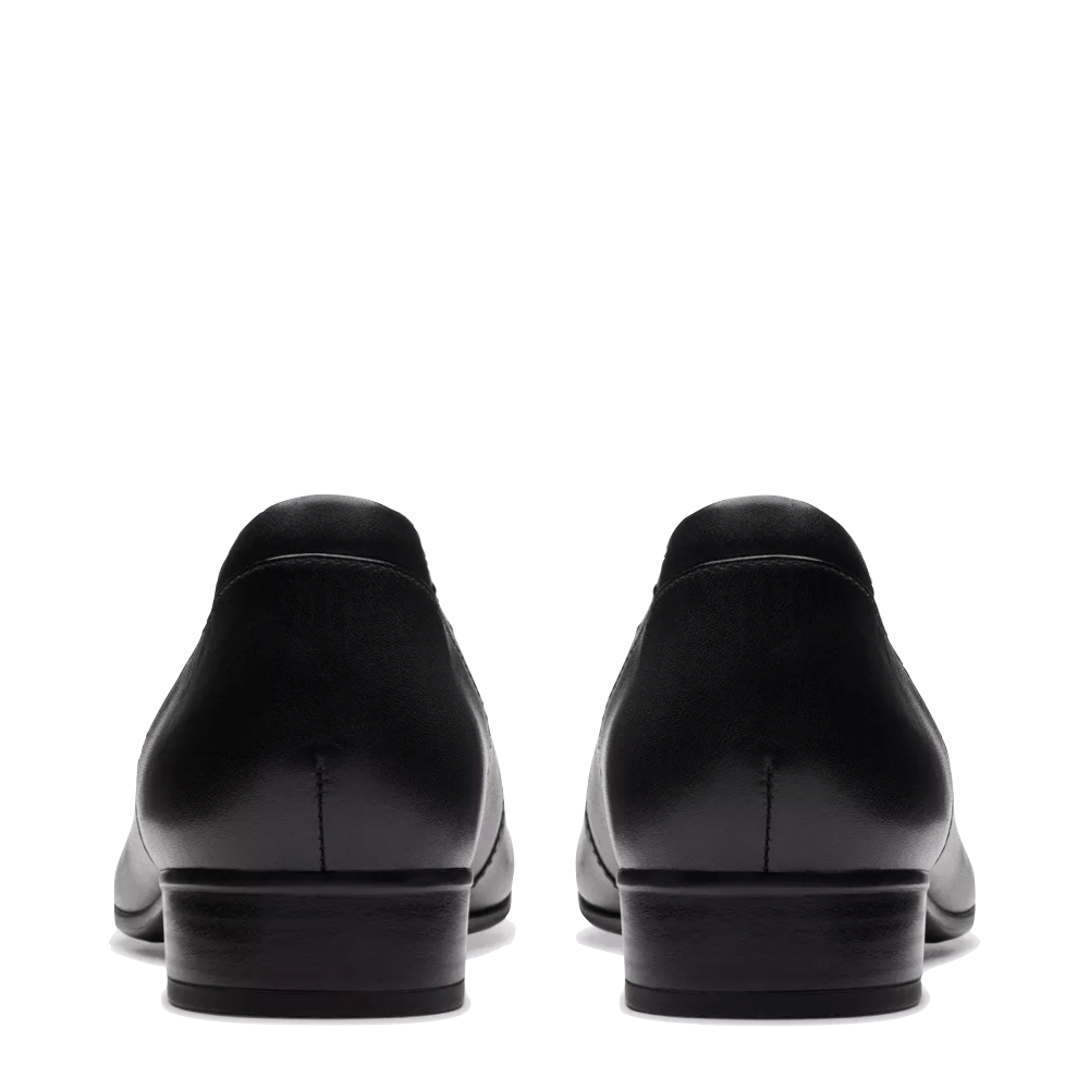Back view of Clarks Krystine May Leather Pump for women.