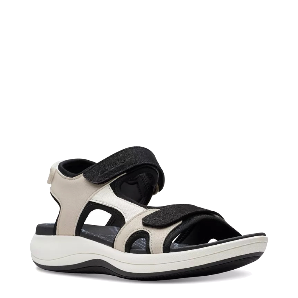 Toe view of Clarks Mira Bay Sandal for women.