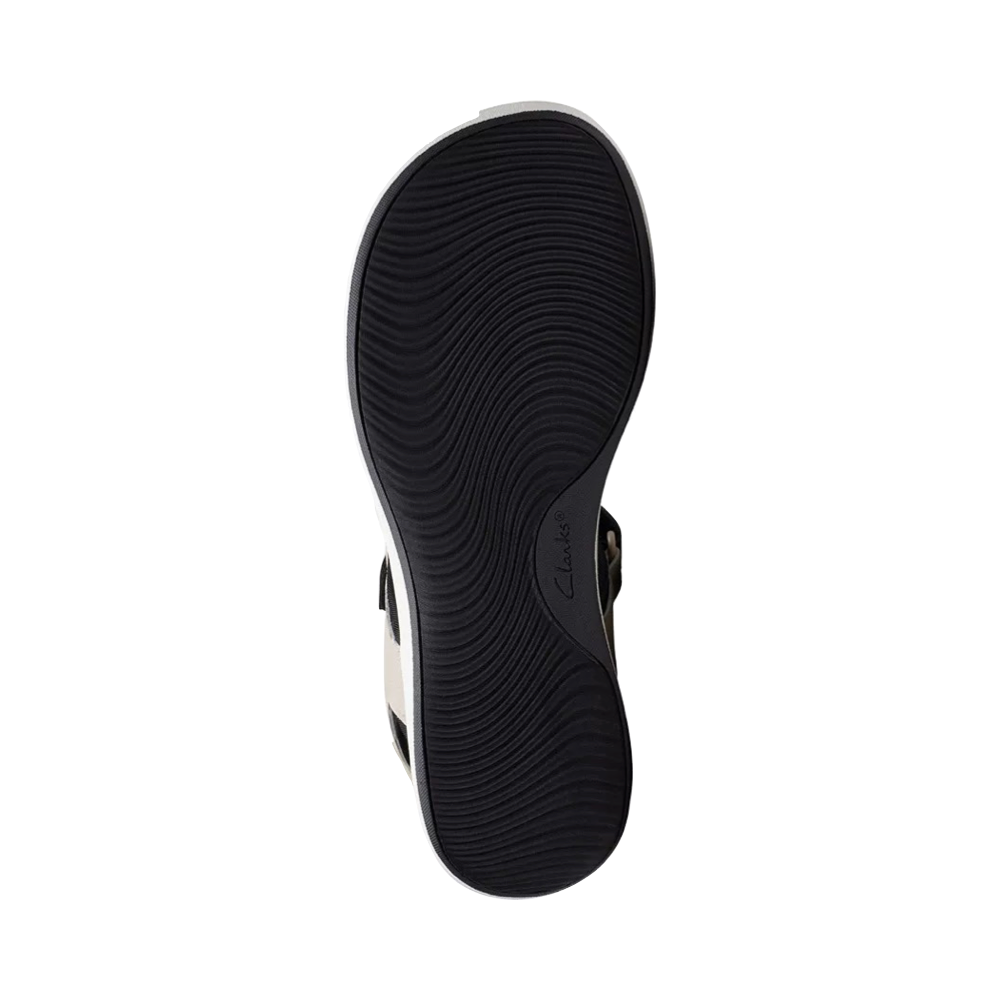 Bottom view of Clarks Mira Bay Sandal for women.