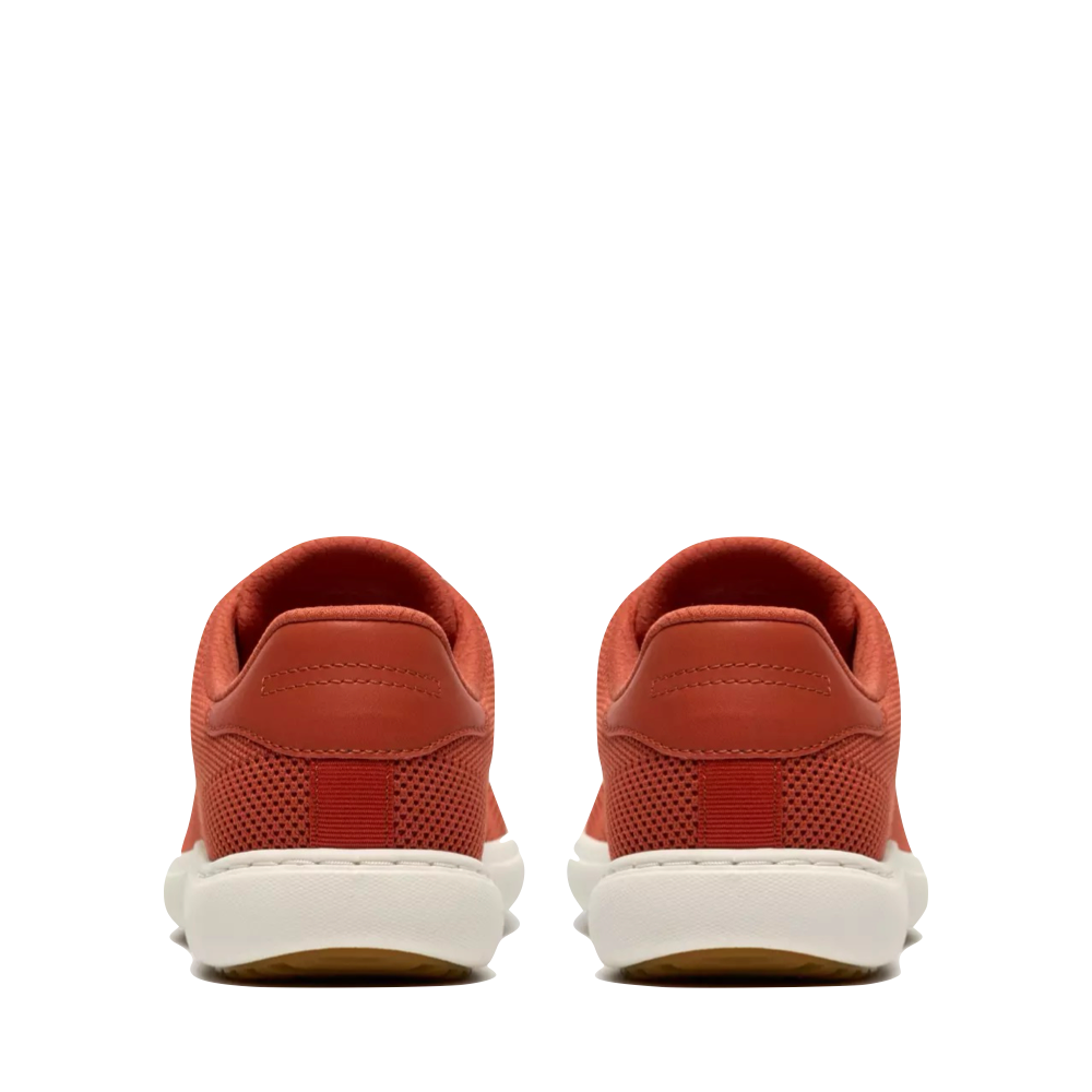 Back view of Clarks Nalle Walk Knit Lace Sneaker for women.