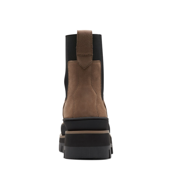 Clarks Women's Orianna 2 Top Pull On Chelsea Boot in Pebble Beige