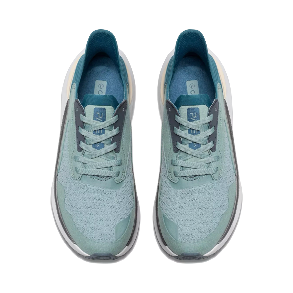 Top-down view of Clarks Pace Sneaker for women.