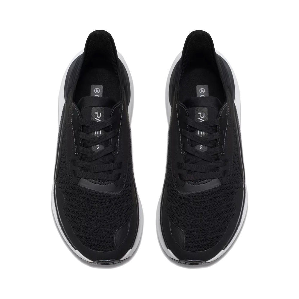 Top-down view of Clarks Pace Sneaker for women.
