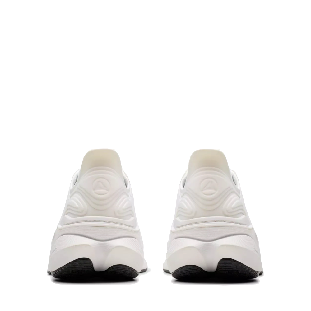 Back view of Clarks Pace Sneaker for women.