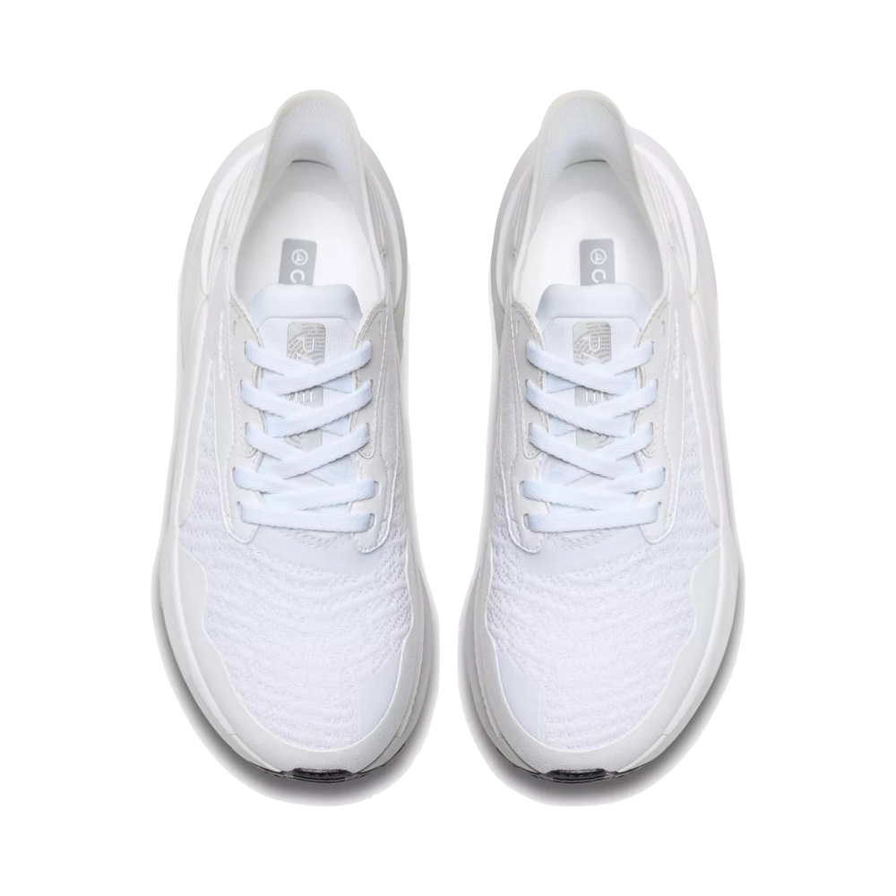 Top-down view of Clarks Pace Sneaker for women.
