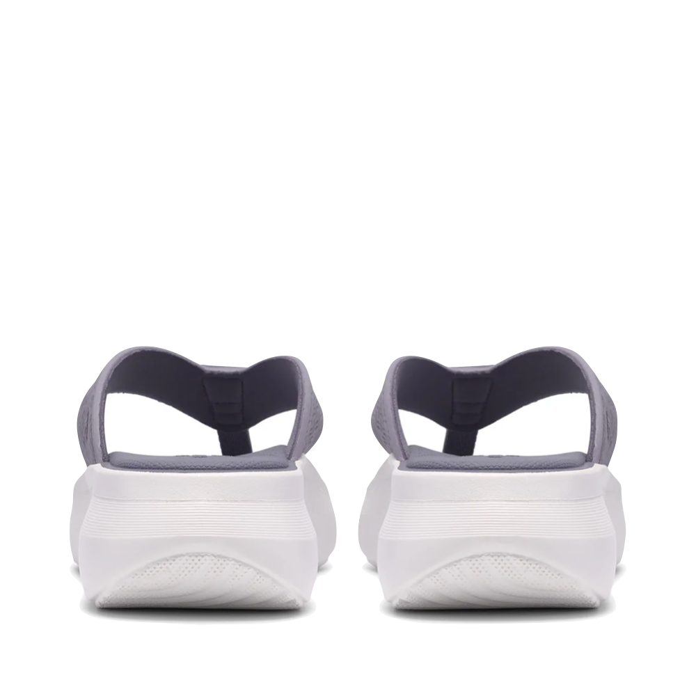 Back view of Clarks Solevana Post Flip Sandal for women.