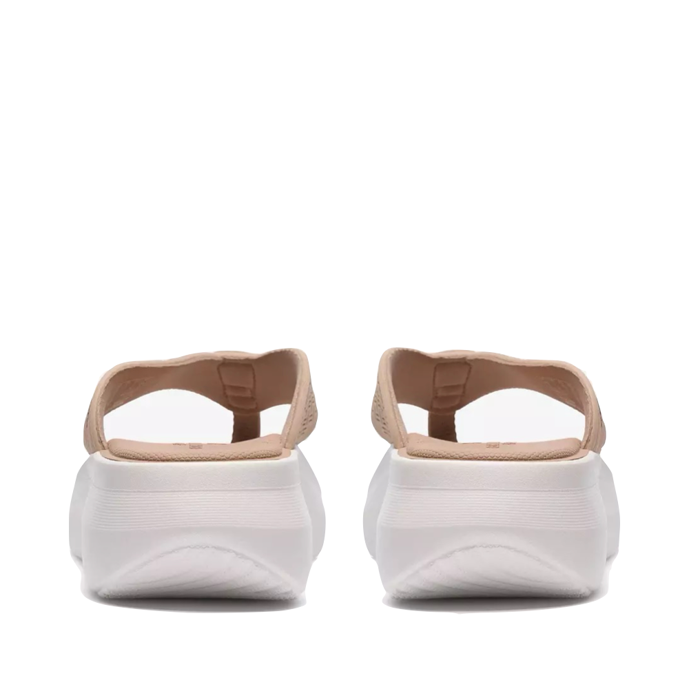 Back view of Clarks Solevana Post Flip Sandal for women.