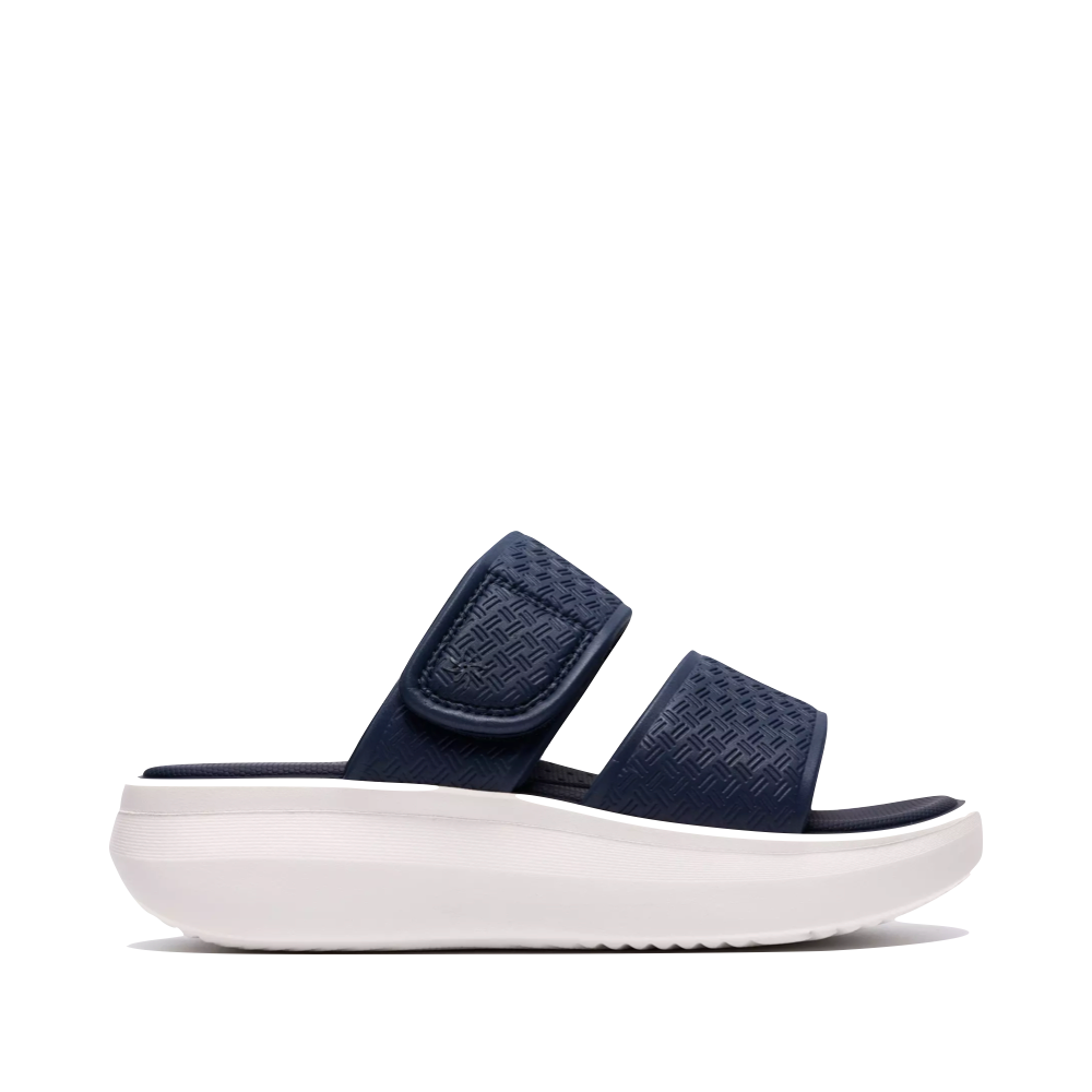 Side (right) view of Clarks Solevana Star Slide Sandal for women.
