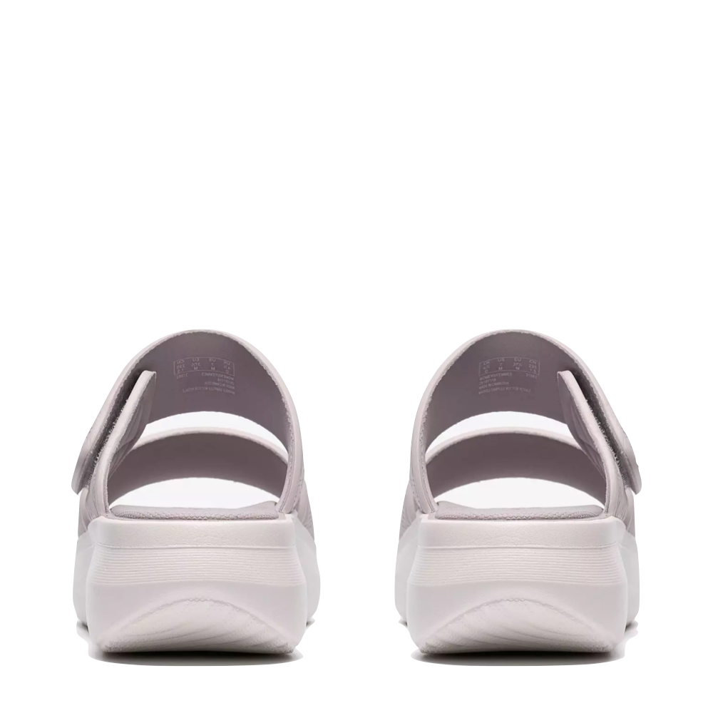 Back view of Clarks Solevana Star Slide Sandal for women.