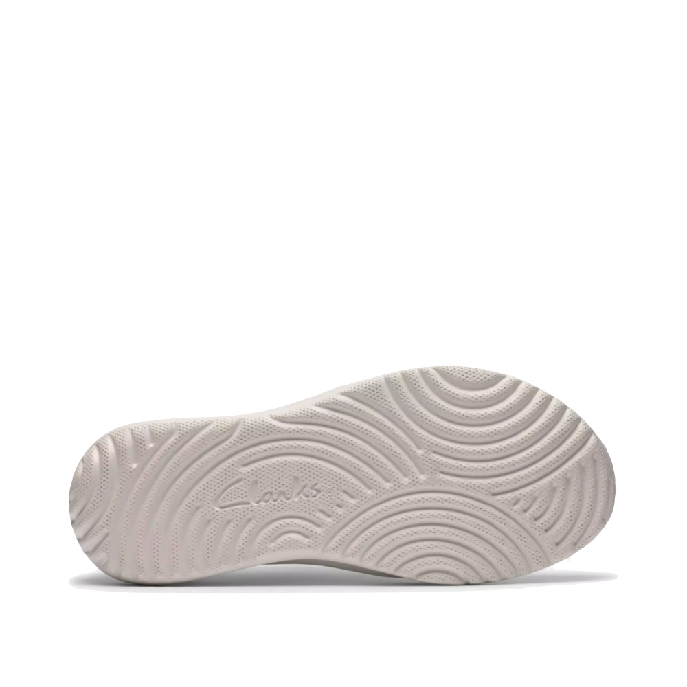 Bottom view of Clarks Solevana Style Lace Sneaker for women.