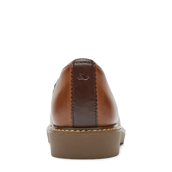 Cobb Hill by Rockport Women's Janney Leather Slip on Loafer (Toffee Tan)