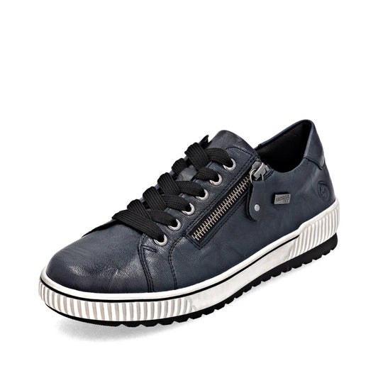 Remonte Women's Maditta 00 Waterproof Sneaker in Navy