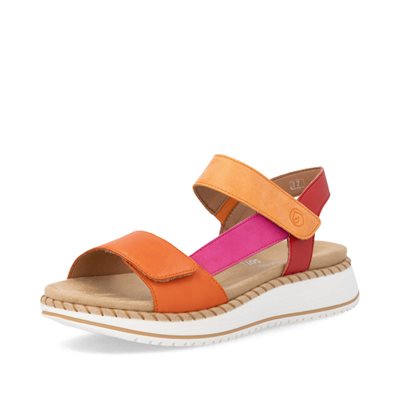 Remote Women's J50 Strap Sandal in Magenta Combination
