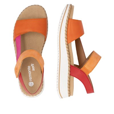 Remote Women's J50 Strap Sandal in Magenta Combination