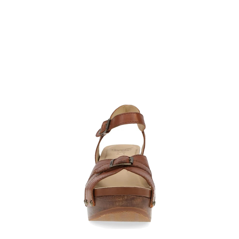 Front view of Dansko Alanna Heeled Sandal for women.