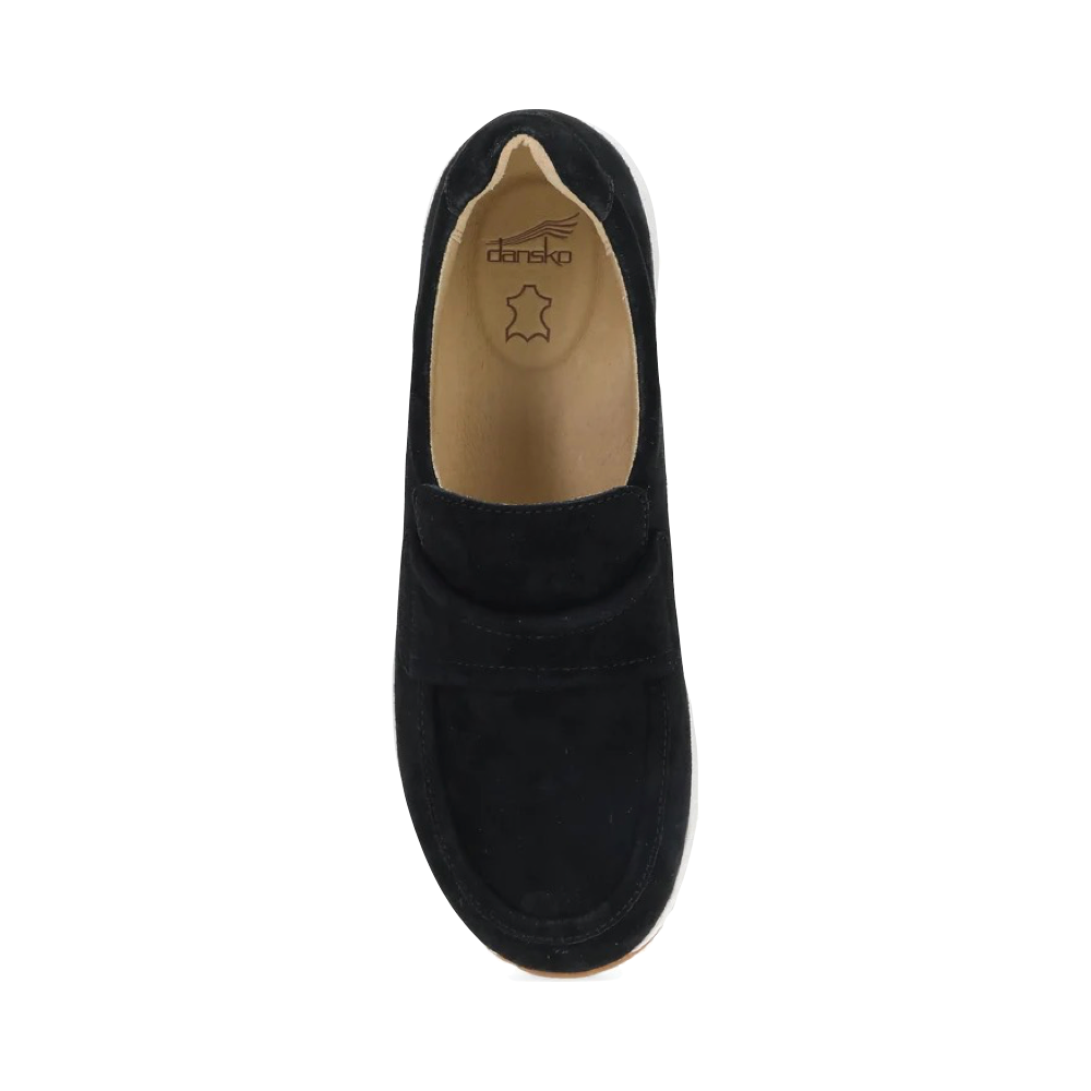 Top-down view of Dansko Clementine Slip On Sneaker for women.
