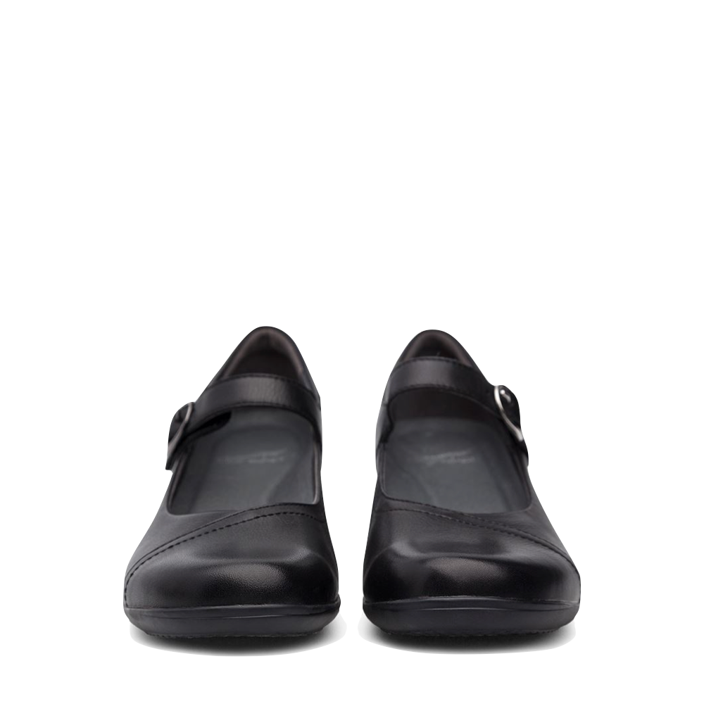 Front view of Dansko Fawna Leather Mary Jane for women.
