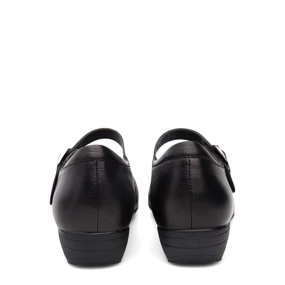 Back view of Dansko Fawna Leather Mary Jane for women.
