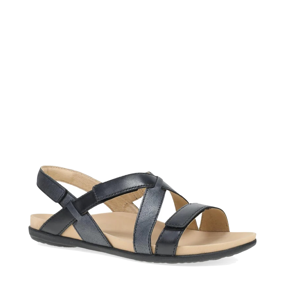 Side (right) view of Dansko Jacklyn Strap Sandal for women.