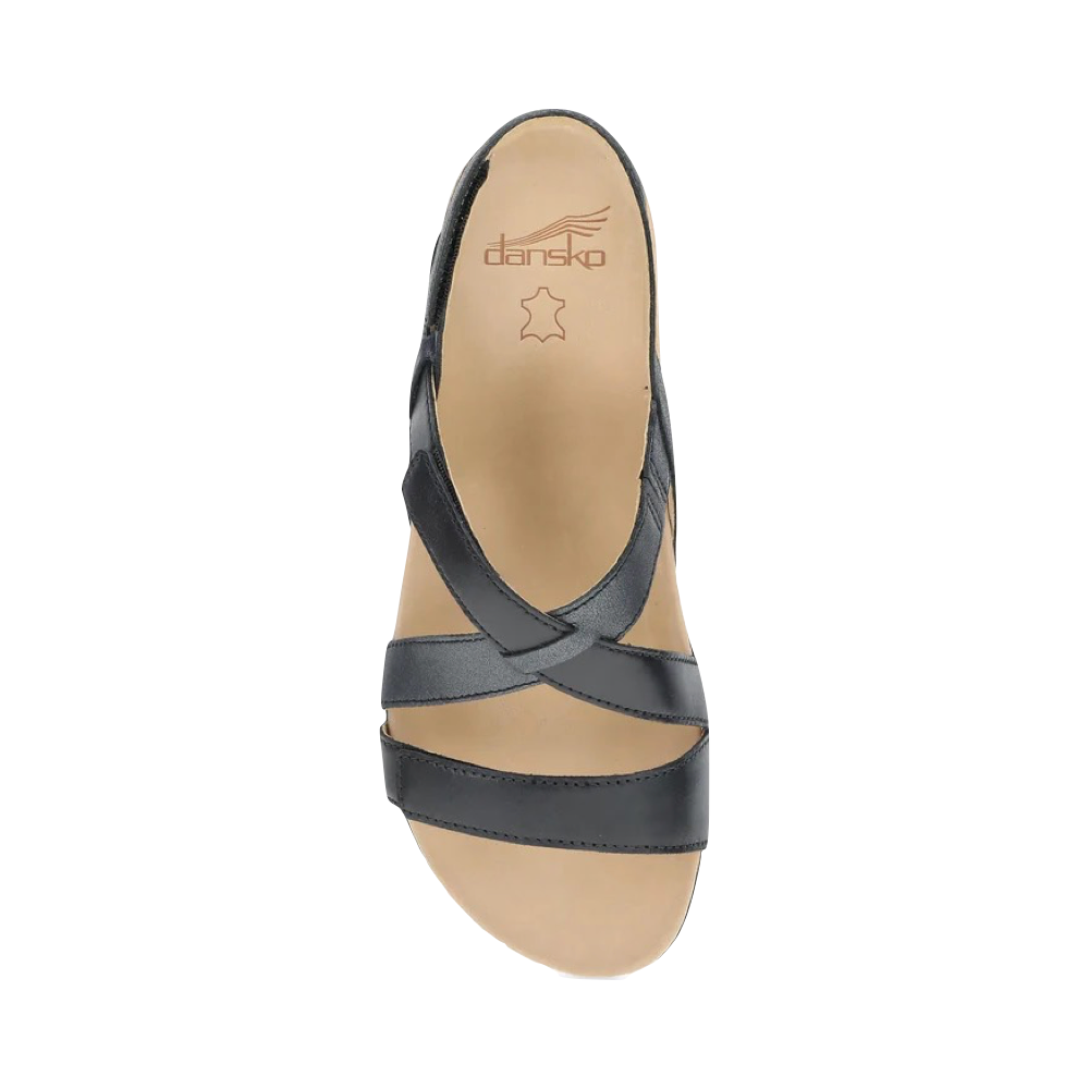 Top-down view of Dansko Jacklyn Strap Sandal for women.