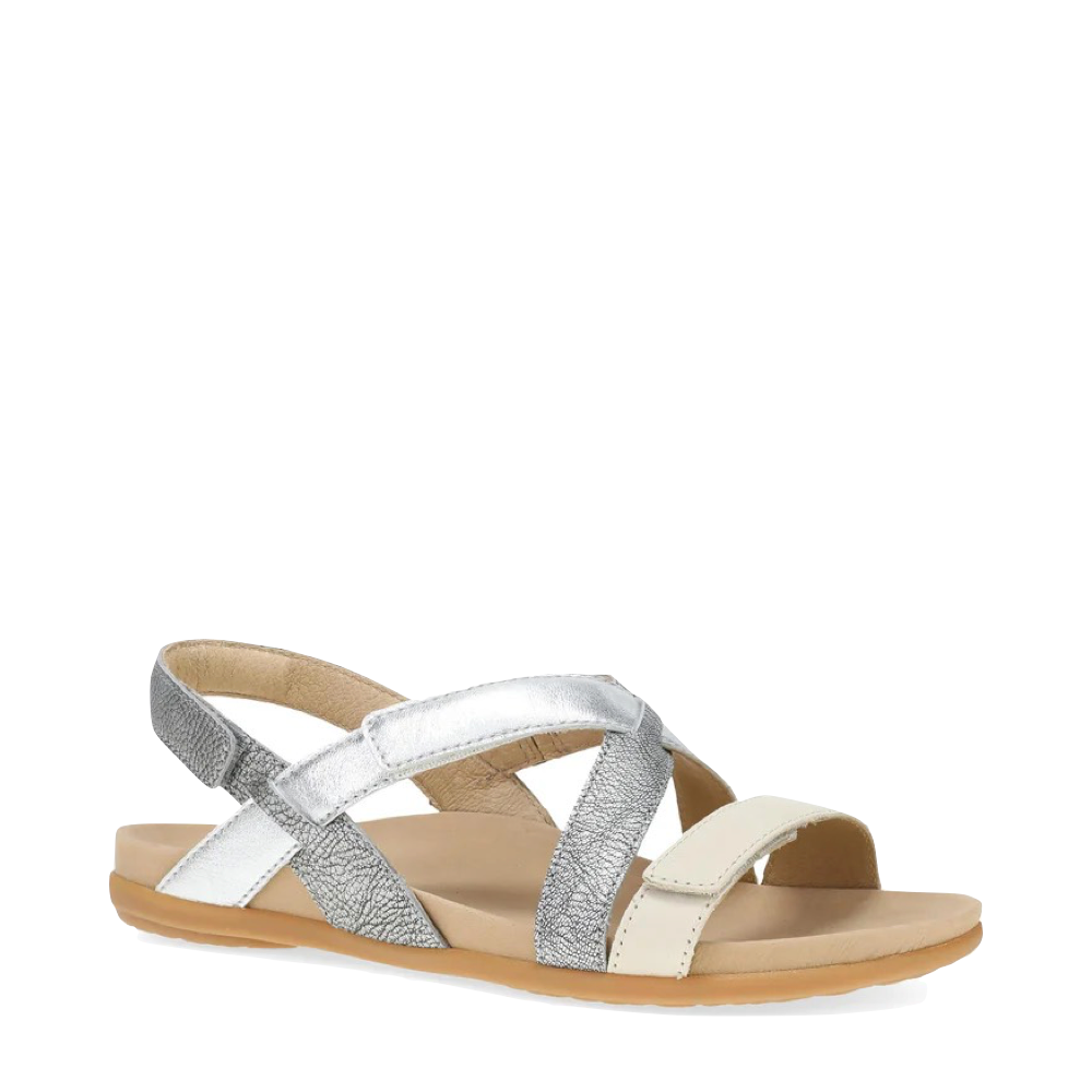 Side (right) view of Dansko Jacklyn Strap Sandal for women.