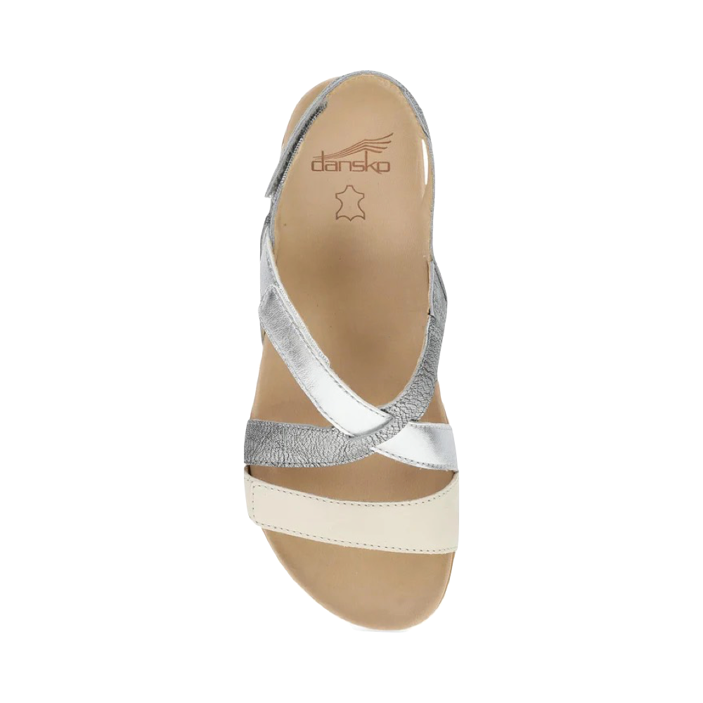 Top-down view of Dansko Jacklyn Strap Sandal for women.