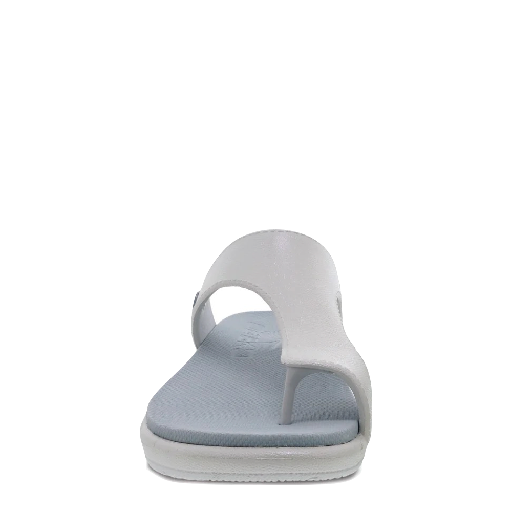Dansko Women's Krystal EVA Toe Loop Slide Sandal (Pearl White)