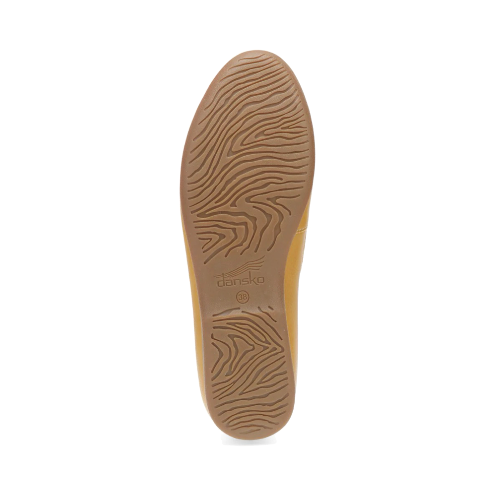 Bottom view of Dansko Lorri Leather Loafer for women.