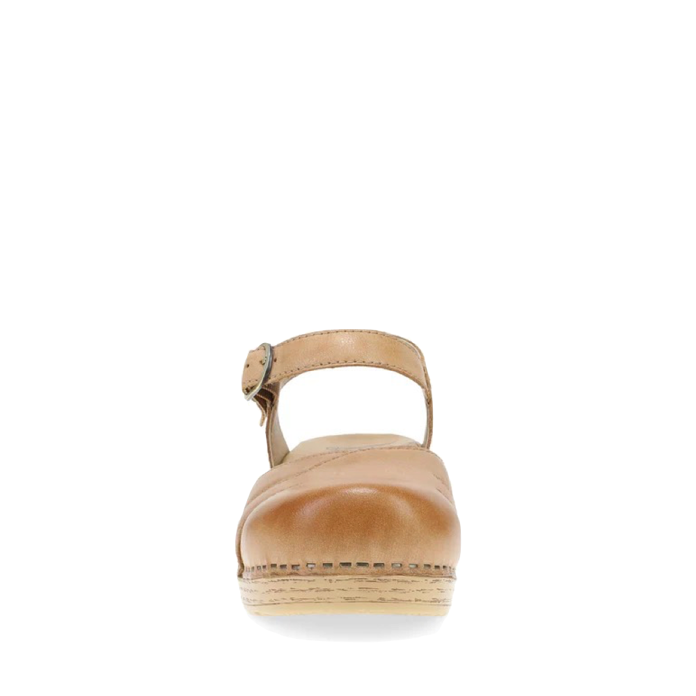 Front view of Dansko Margreta Mary Jane Clog for women.