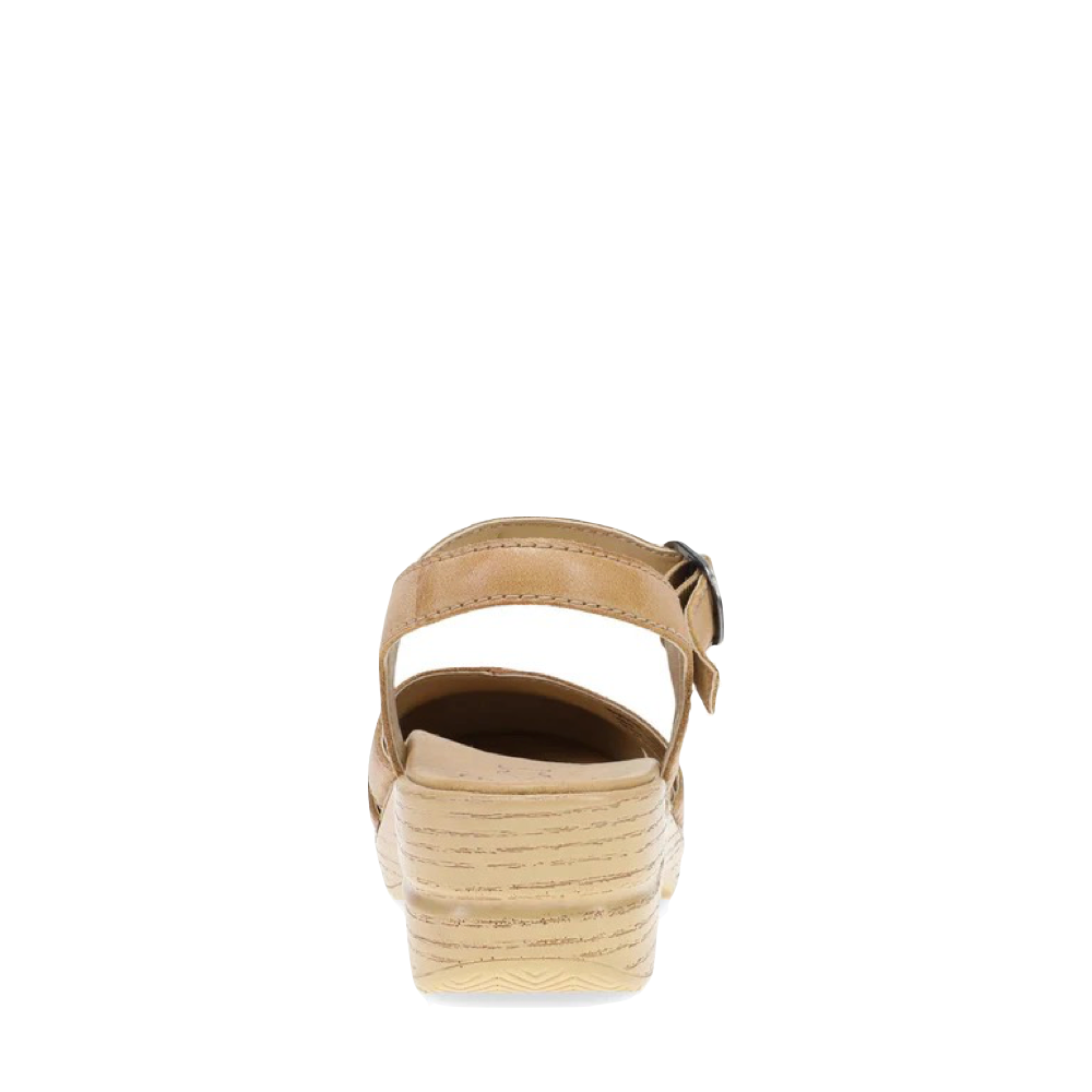 Back view of Dansko Margreta Mary Jane Clog for women.