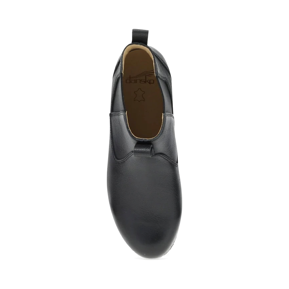 Top-down view of Dansko Michele Pull On Leather Boot for women.