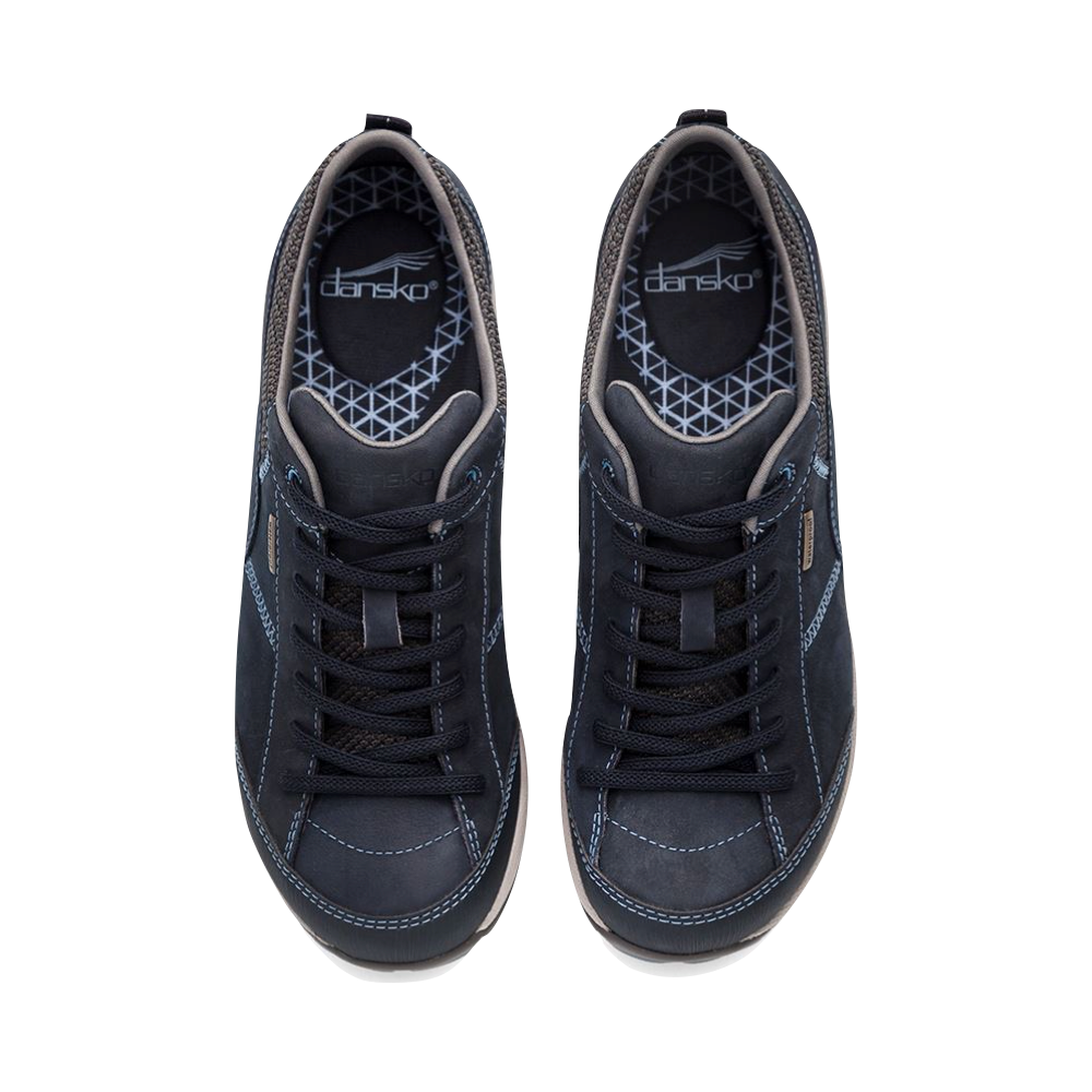 Top-down view of Dansko Paisley Waterproof Lace for women.