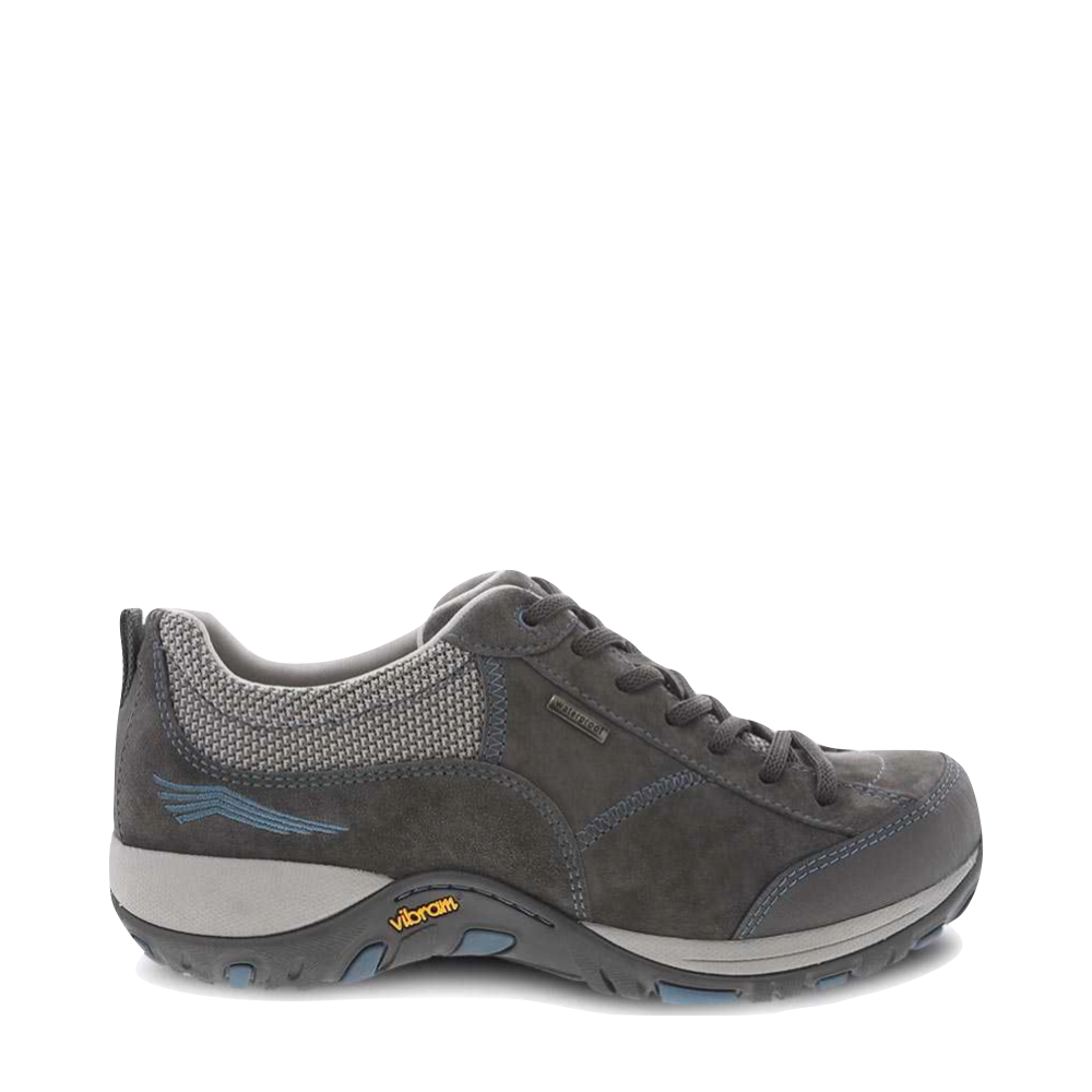 Side (right) view of Dansko Paisley Waterproof Lace for women.