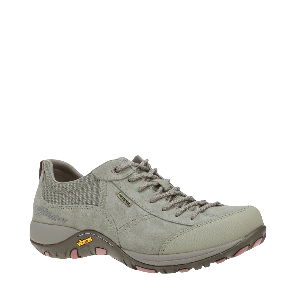 Side (right) view of Dansko Paisley Waterproof Lace for women.