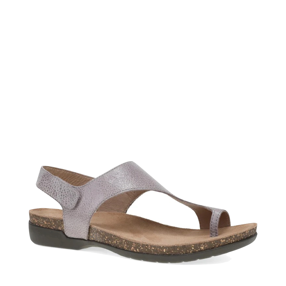Side (right) view of Dansko Reece Thong Sandal for women.