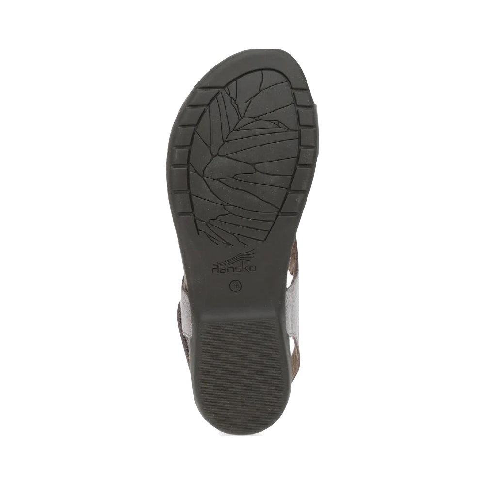 Bottom view of Dansko Reece Thong Sandal for women.