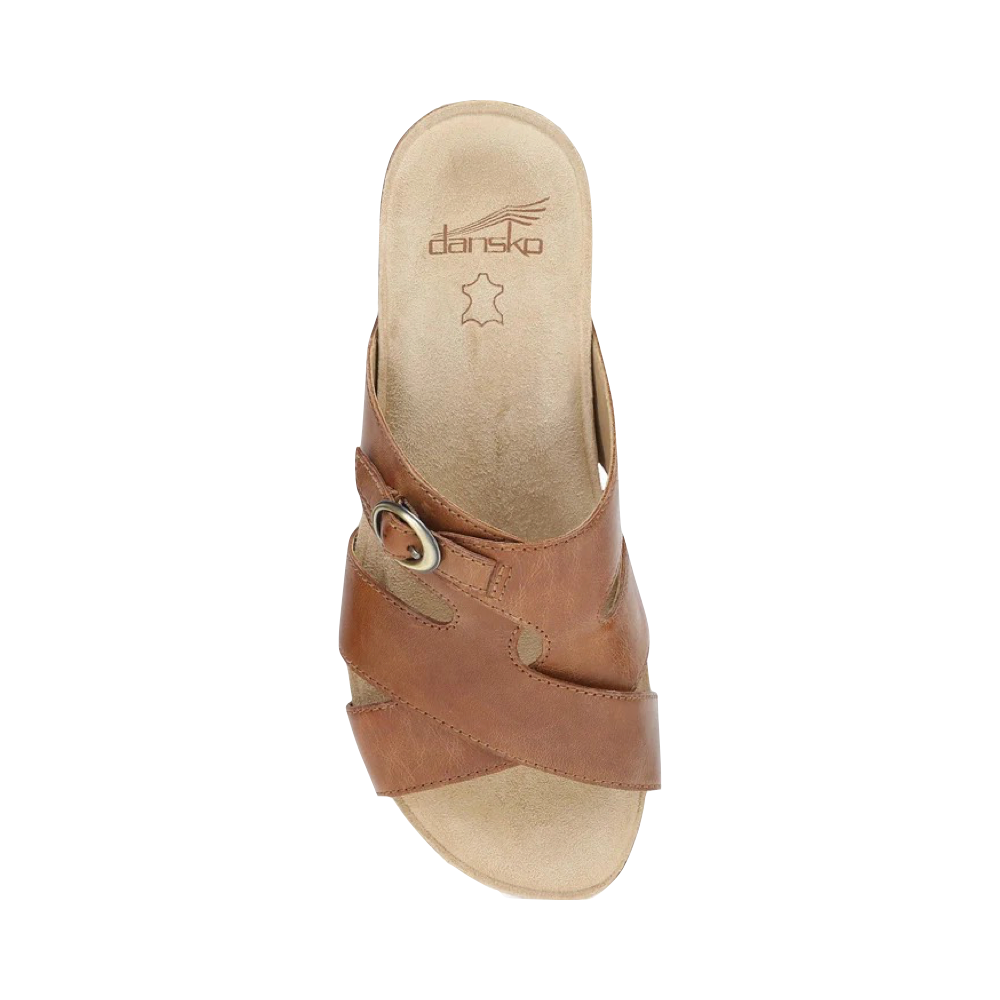 Top-down view of Dansko Regan Slide Sandal for women.
