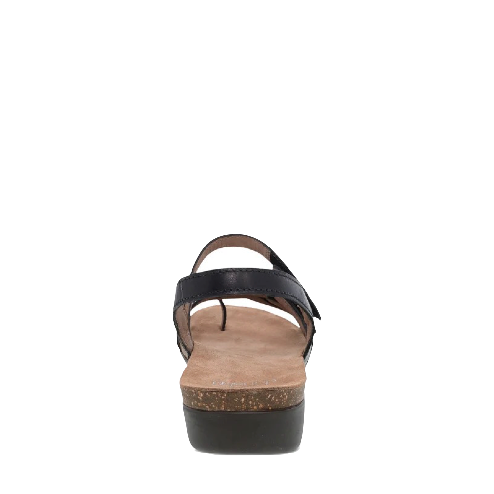Back view of Dansko Roslyn Strappy Leather Sandal for women.