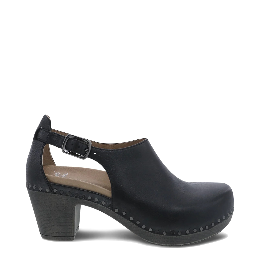 Dansko Women's Sassy Heeled Shoe in Black