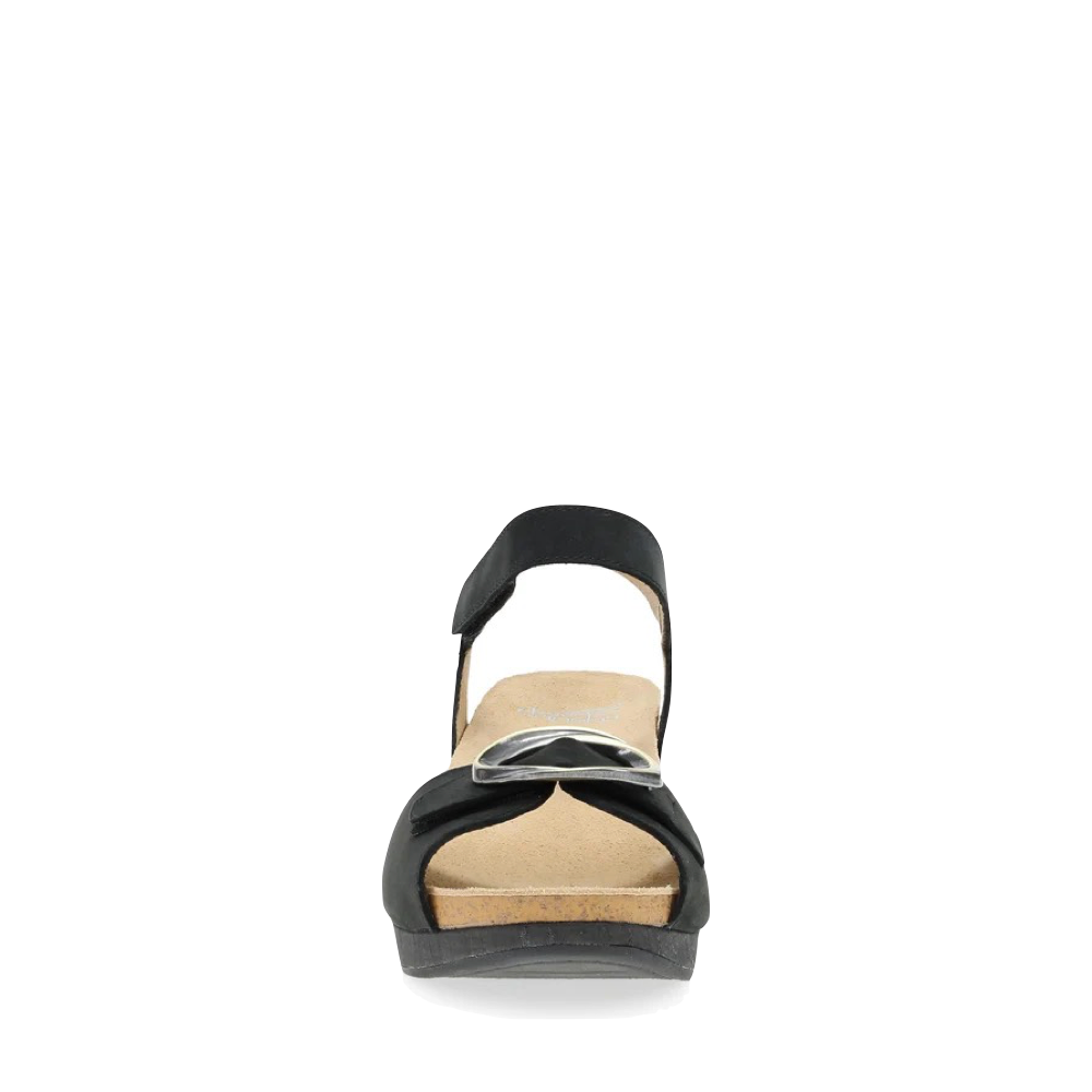 Front view of Dansko Stella Wedge Sandal for women.