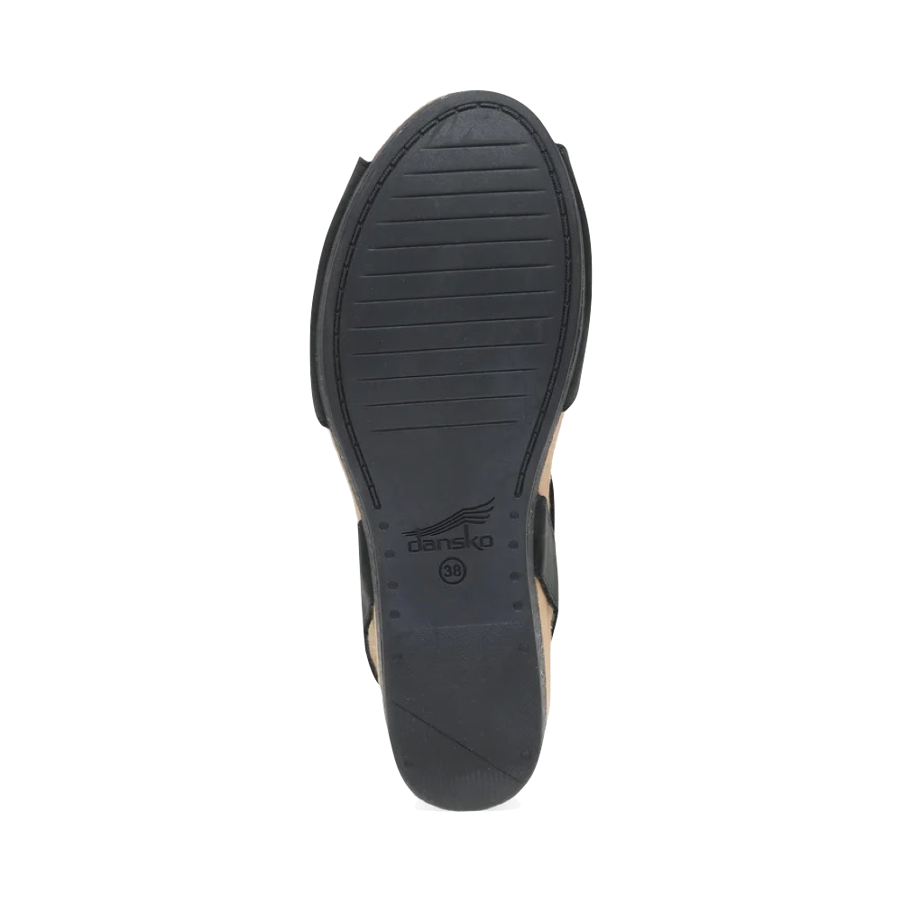 Bottom view of Dansko Stella Wedge Sandal for women.