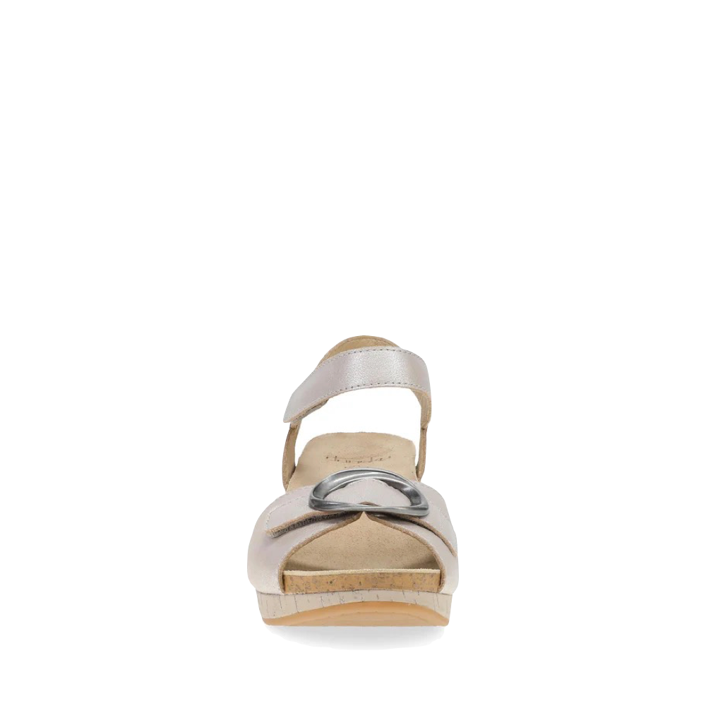 Front view of Dansko Stella Wedge Sandal for women.