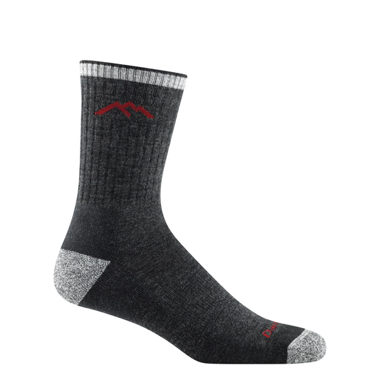 Side (right) view of Darn Tough Hiker Micro Crew Midweight Hiking Sock for men.