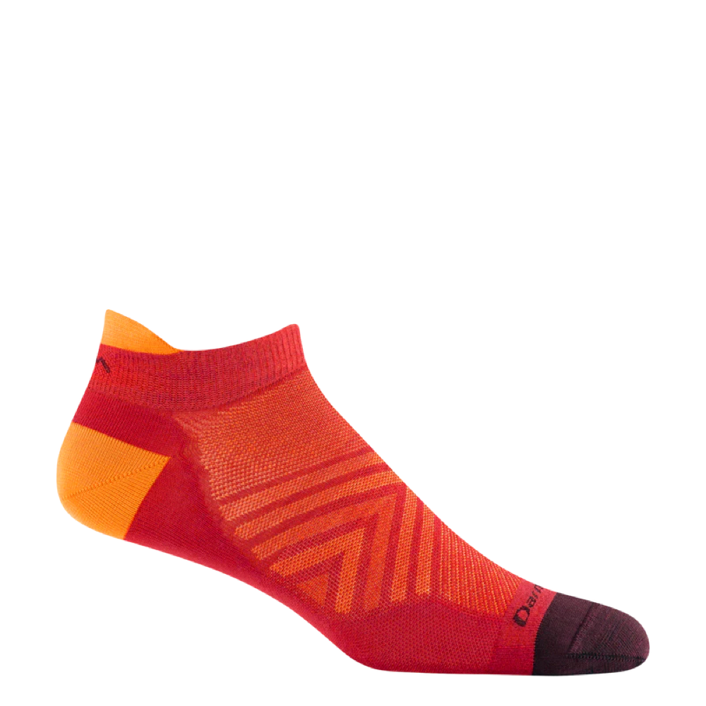 Right (side) view of Darn Tough No Show Cushion Ultra Lightweight sock for men. 