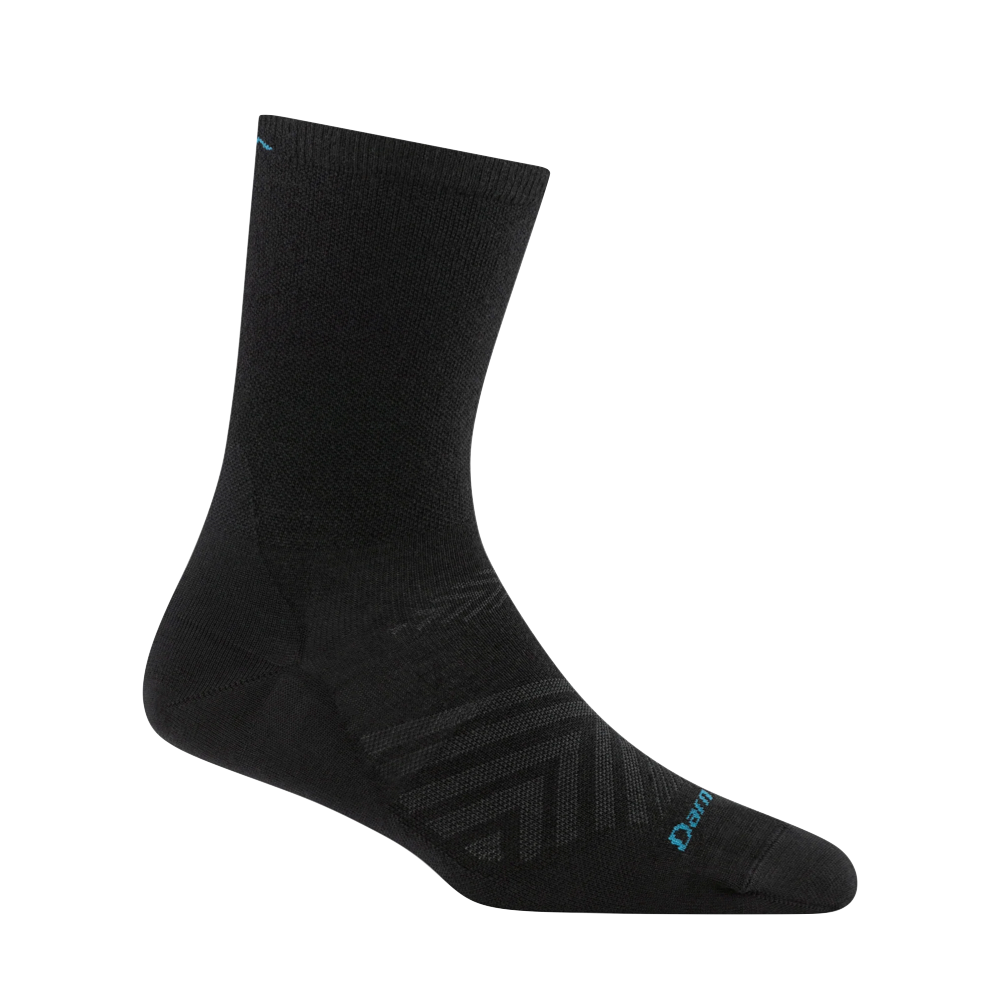 Side (right) view of Darn Tough Run Micro Crew Ultra Lightweight Running Socks.