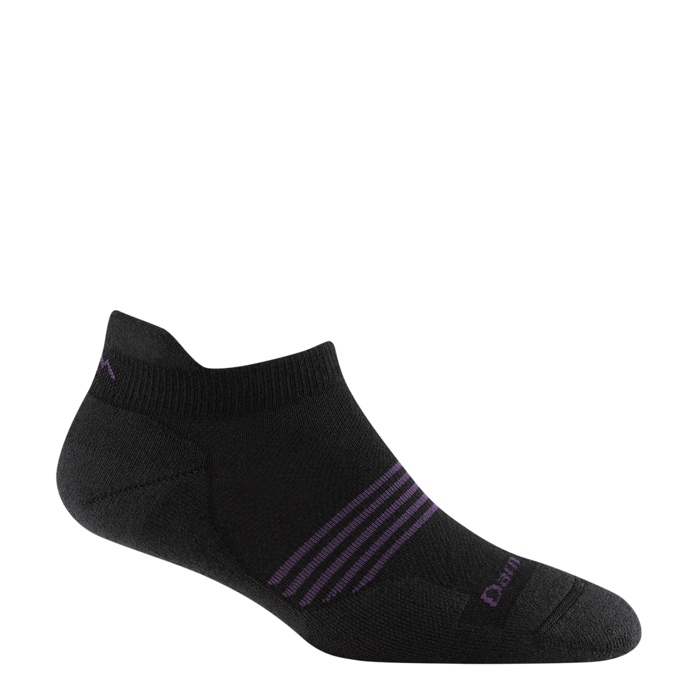 Side (right) view of Darn Tough Element No Show Tab Lightweight Sock for women.